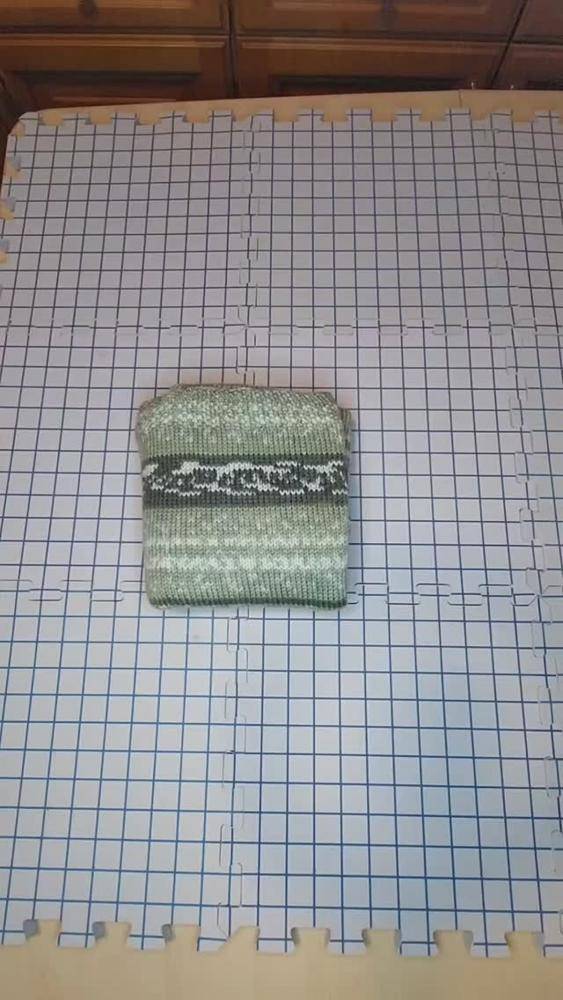 Fair Isle Knit Baby Blanket