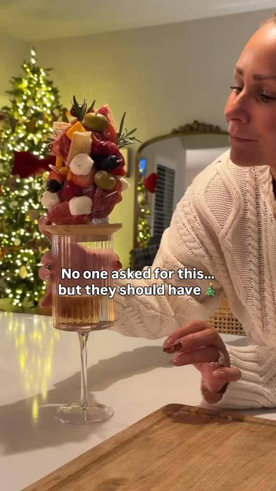 Festive Charcuterie Skewer Tower Project