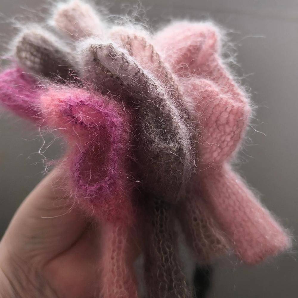 Fuzzy Mohair Knit Barbie Doll Sweaters