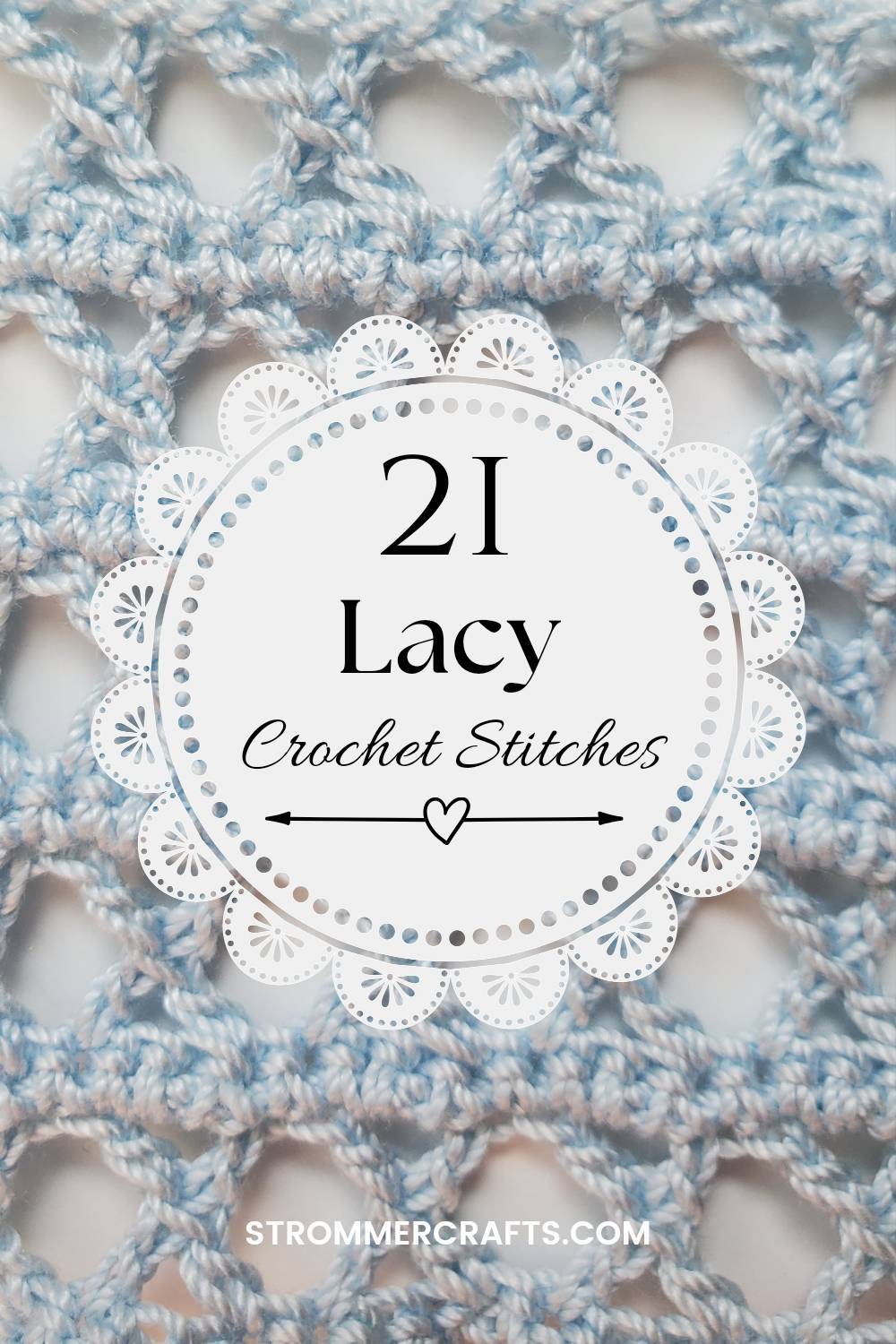 Intricate Openwork Crochet Fabric Sample