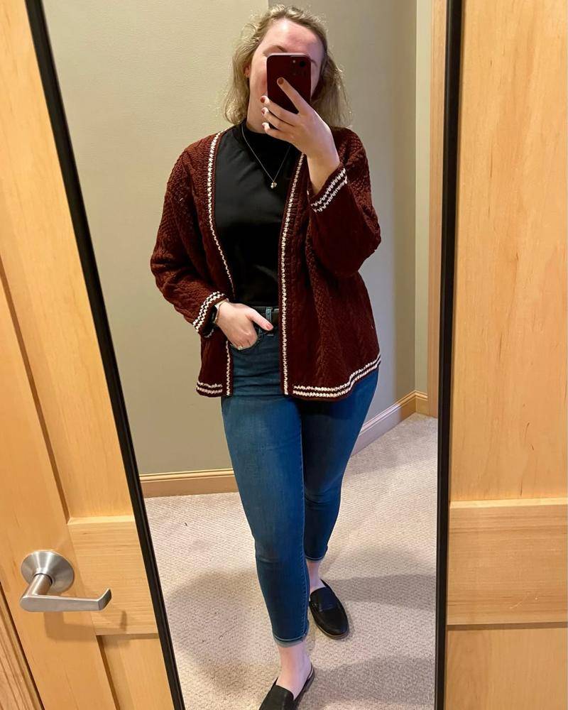 Knitted Mystic Square Cardigan Project