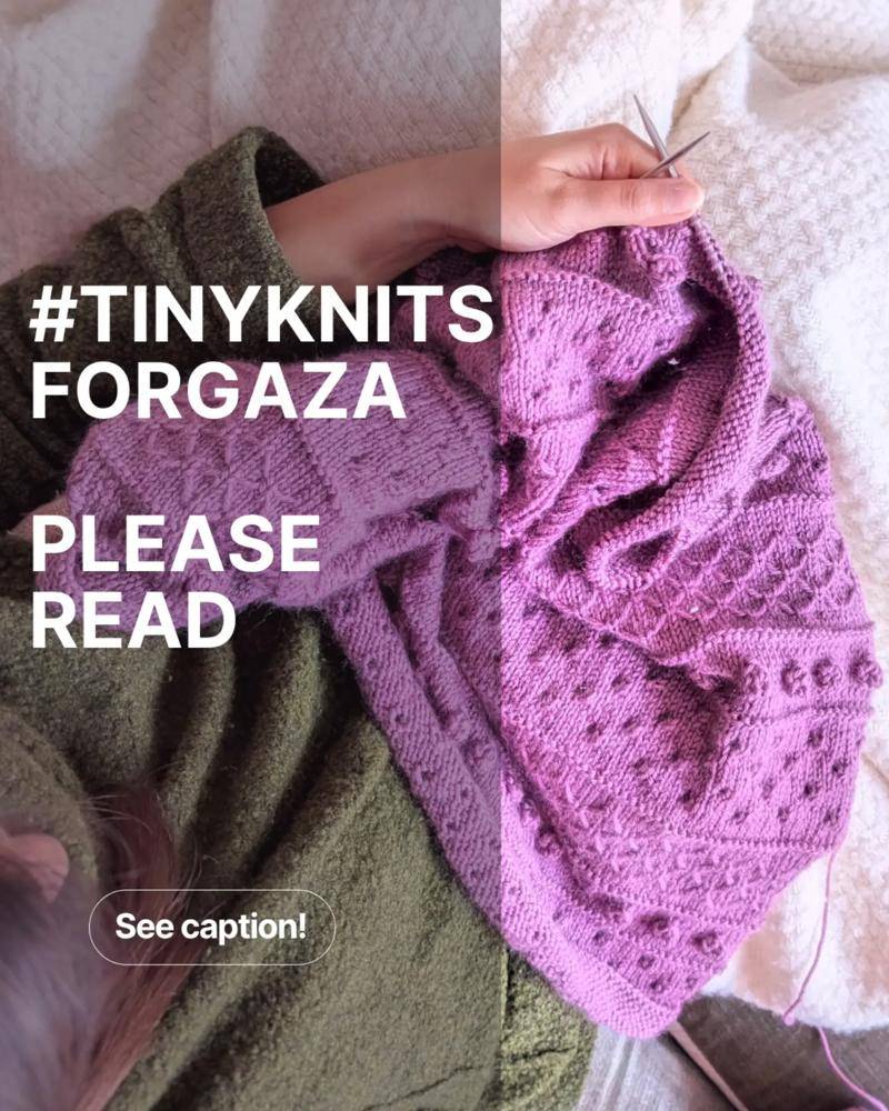 Lilac Textured Knit Baby Blanket Project