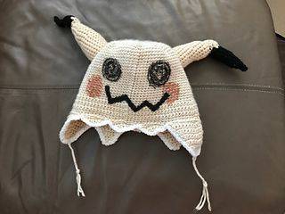 Mimikyu Character Crochet Hat Project