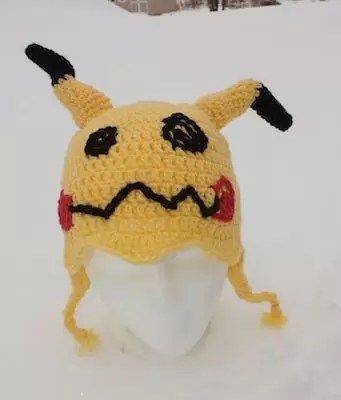 Mimikyu Crochet Hat Accessory