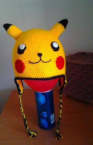 Pikachu Character Crochet Hat Project