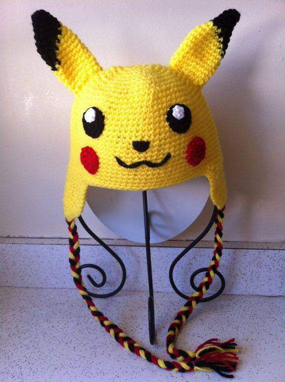 Pikachu Inspired Crochet Hat Project
