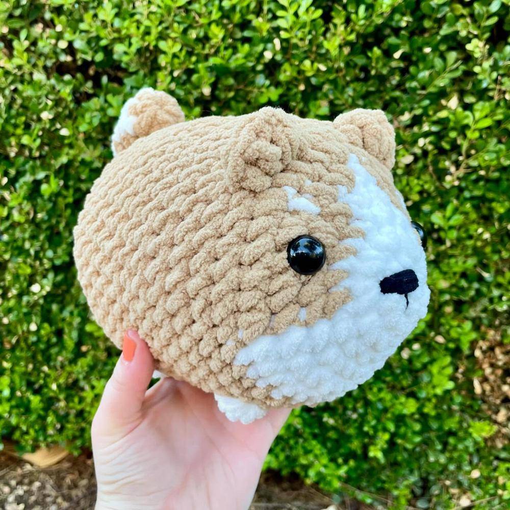 Plush Amigurumi Shiba Inu Toy