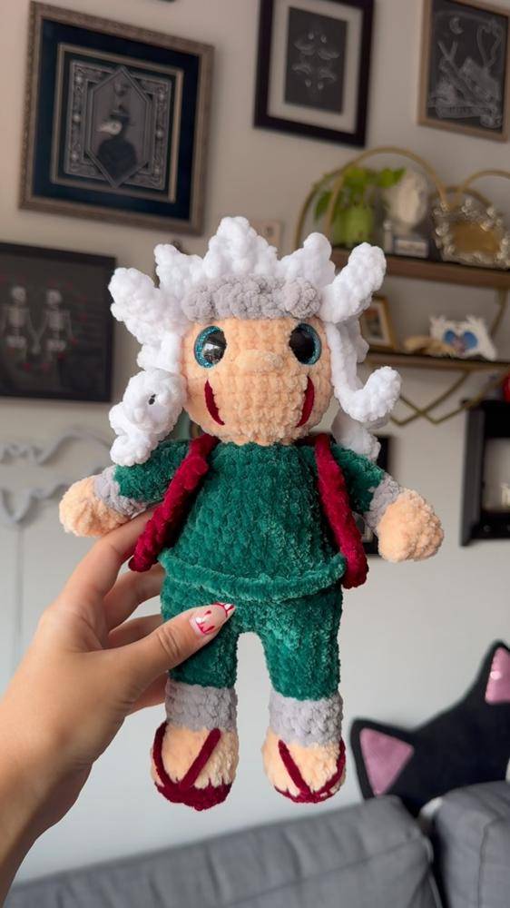 Plush Sage Character Crochet Amigurumi