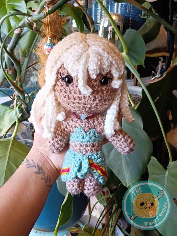 Princess Rosalina Amigurumi Doll Crochet Pattern