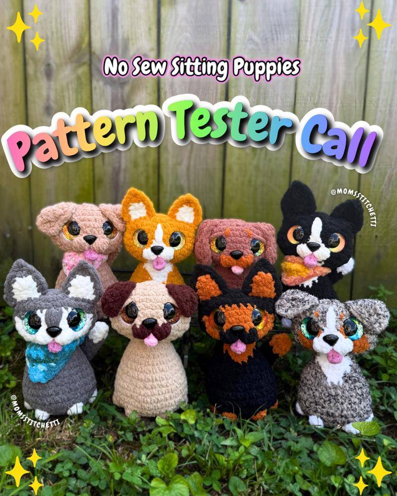 Realistic Crochet Dog Amigurumi Companions
