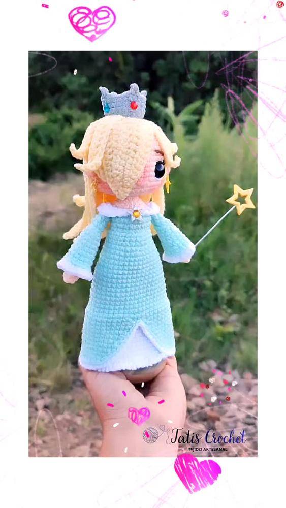 Rosalina Amigurumi Character Crochet Pattern