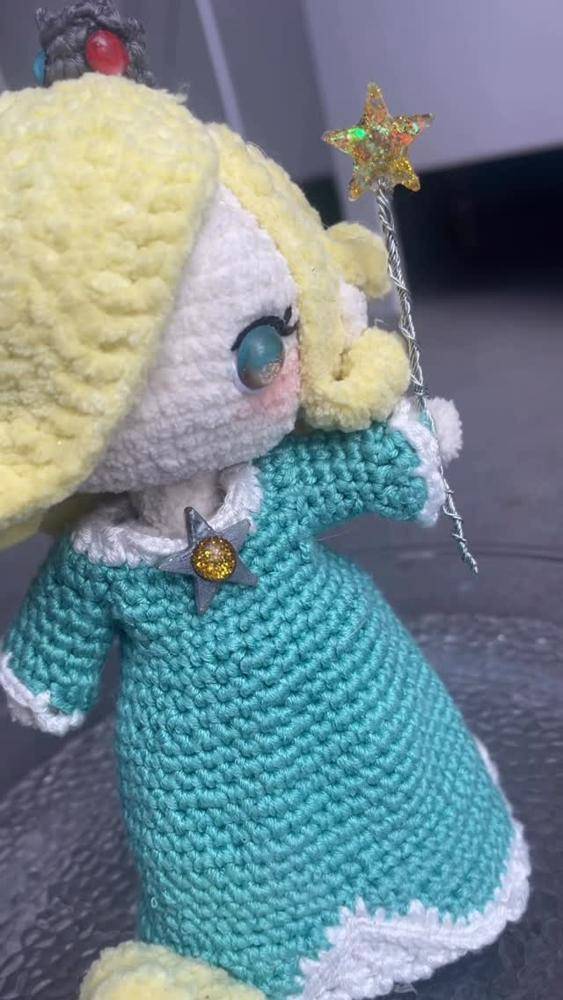 Rosalina Inspired Amigurumi Crochet Doll
