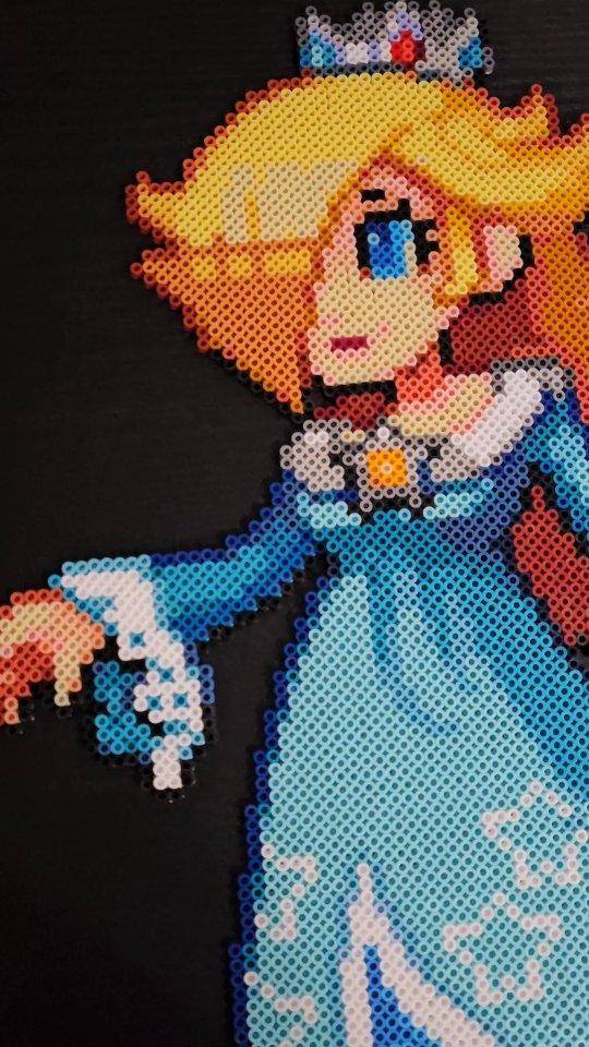 Rosalina Perler Bead Character Art