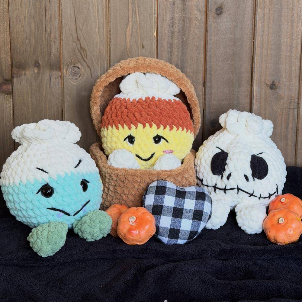 Spooky Crochet Amigurumi Halloween Friends