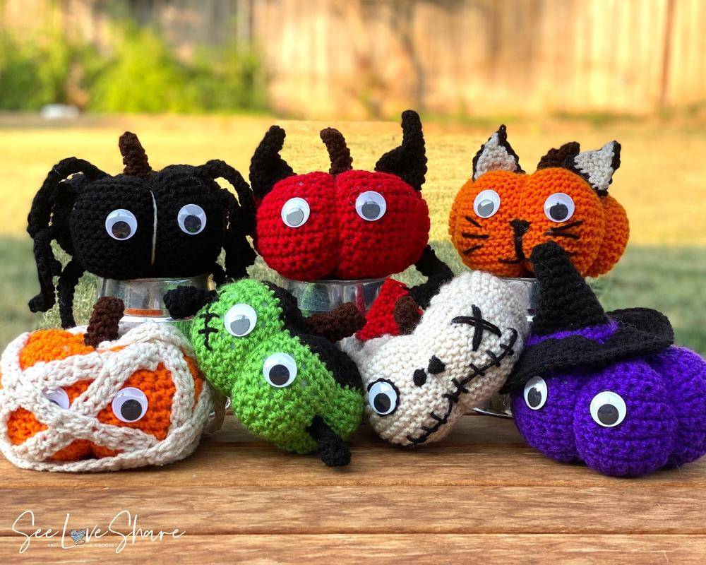 Spooky Crochet Halloween Characters