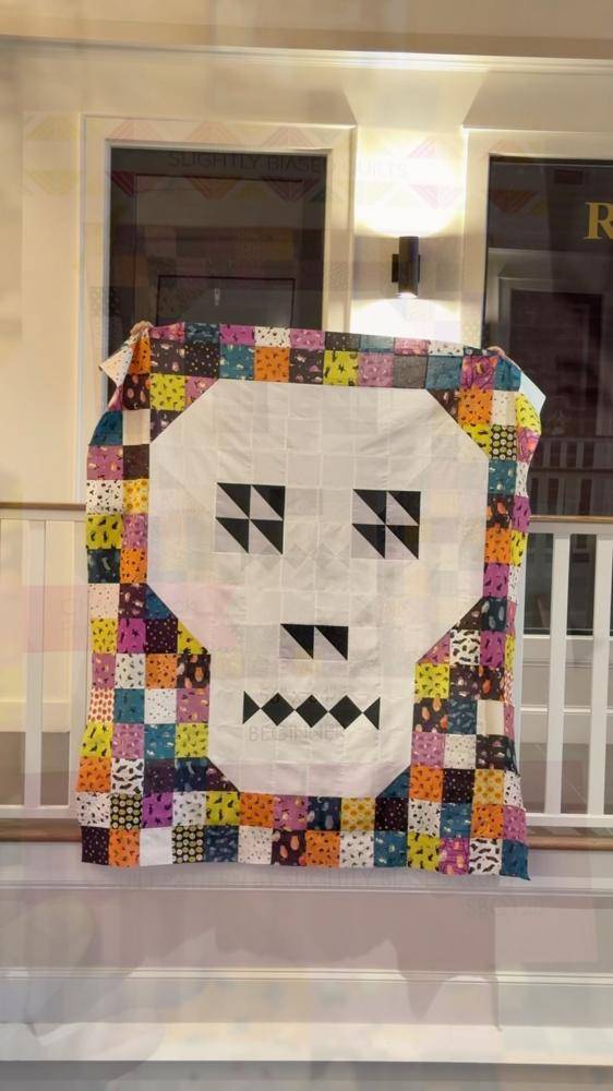 Spooky Skull Quilt Project