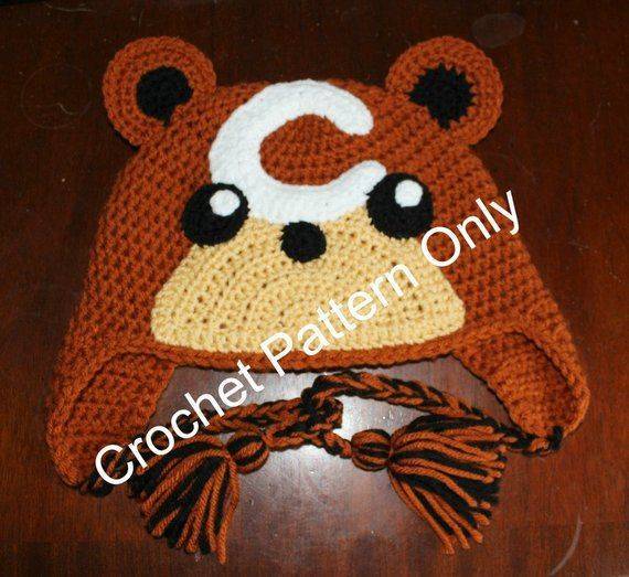 Teddiursa Inspired Crochet Hat Project