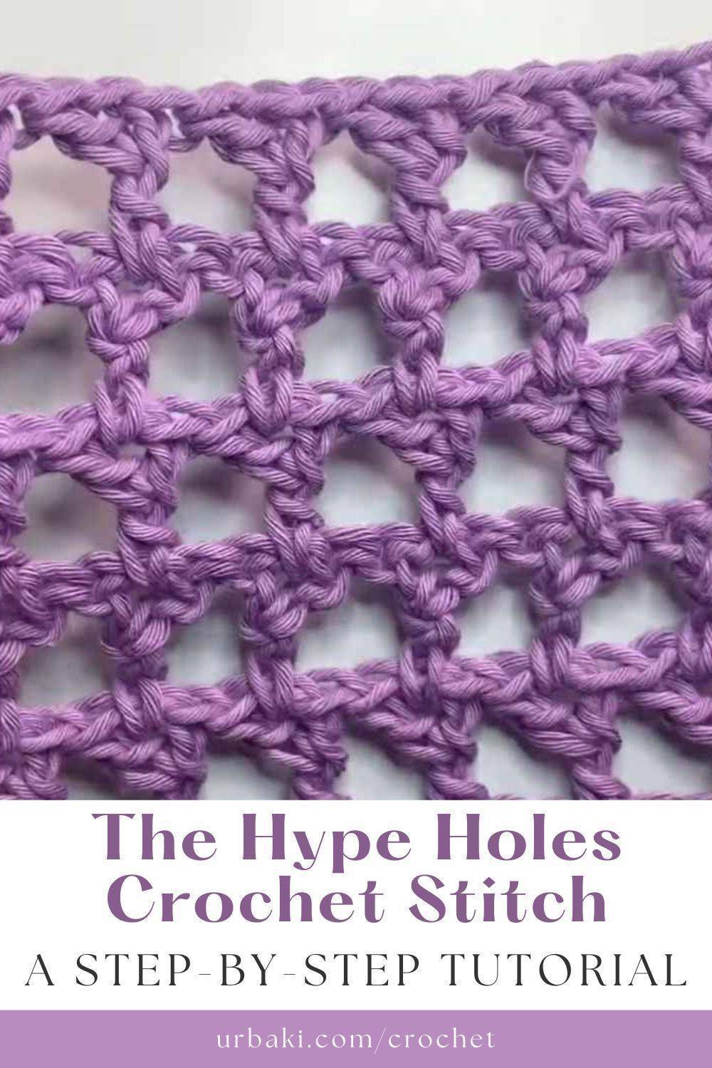 Unique Lattice Crochet Stitch Pattern