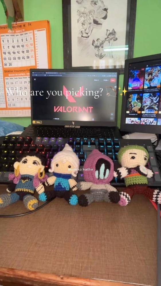 Valorant Character Amigurumi Crochet Collection