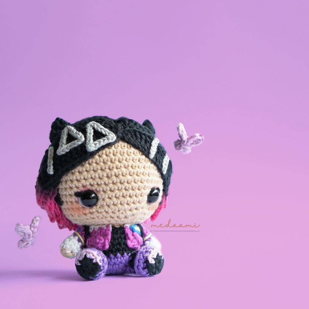 Valorant Character Inspired Crochet Amigurumi Doll