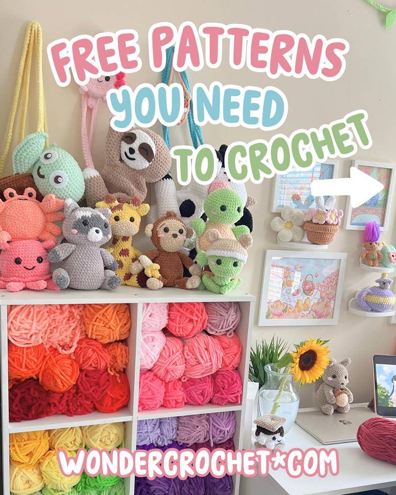 Whimsical Crochet Amigurumi Critters