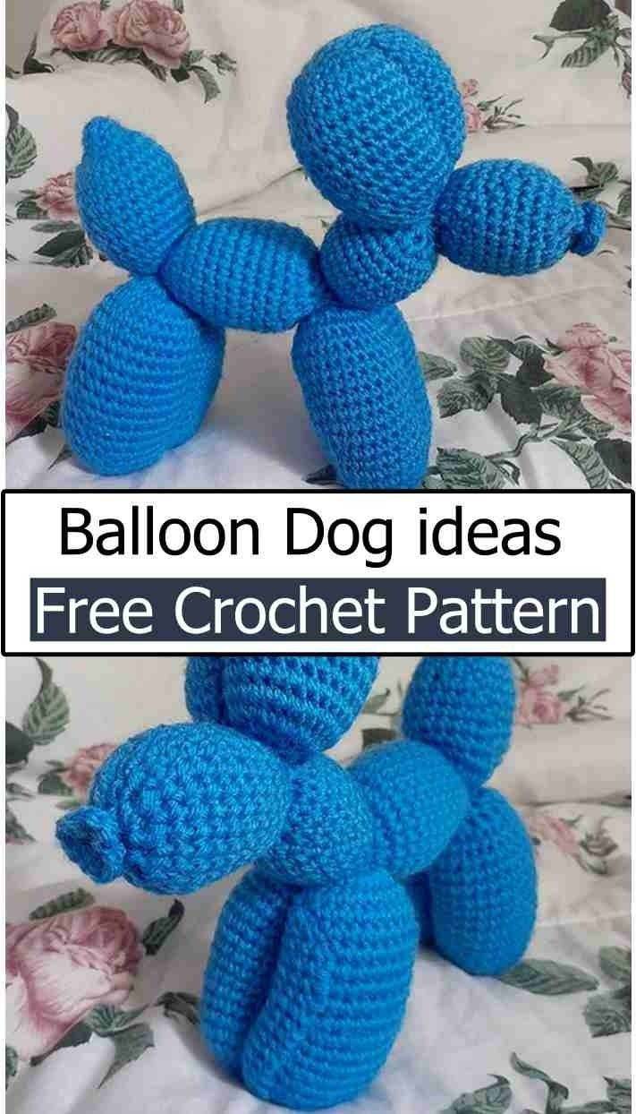 Whimsical Crochet Balloon Dog Amigurumi