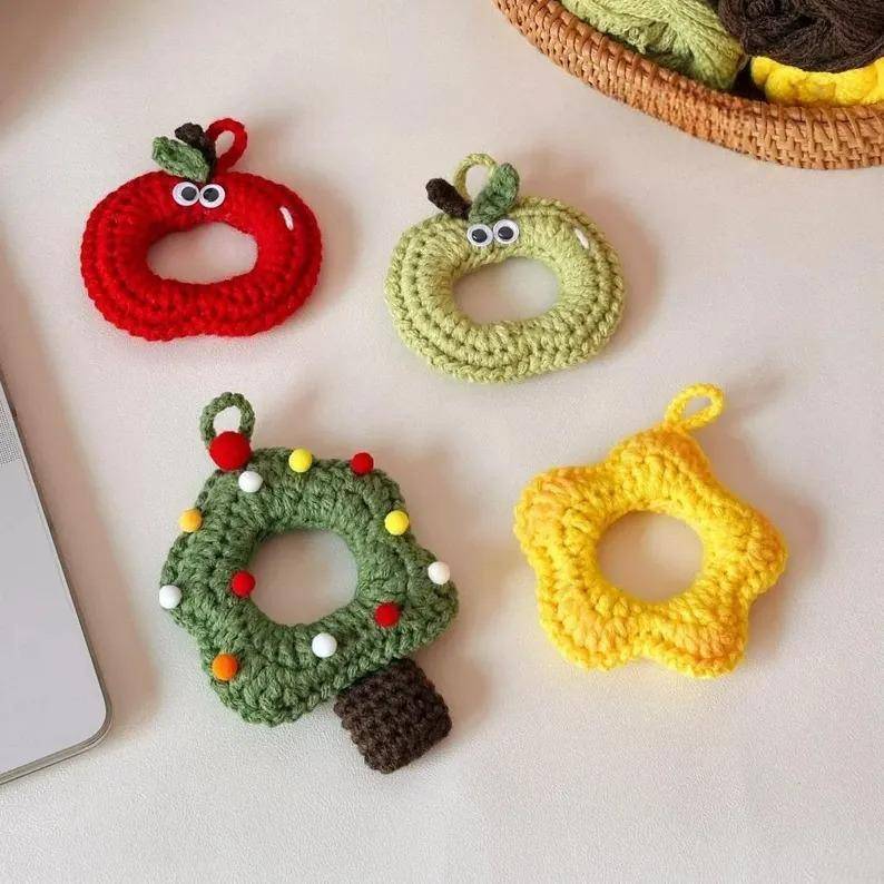 Whimsical Crochet Christmas Ornaments