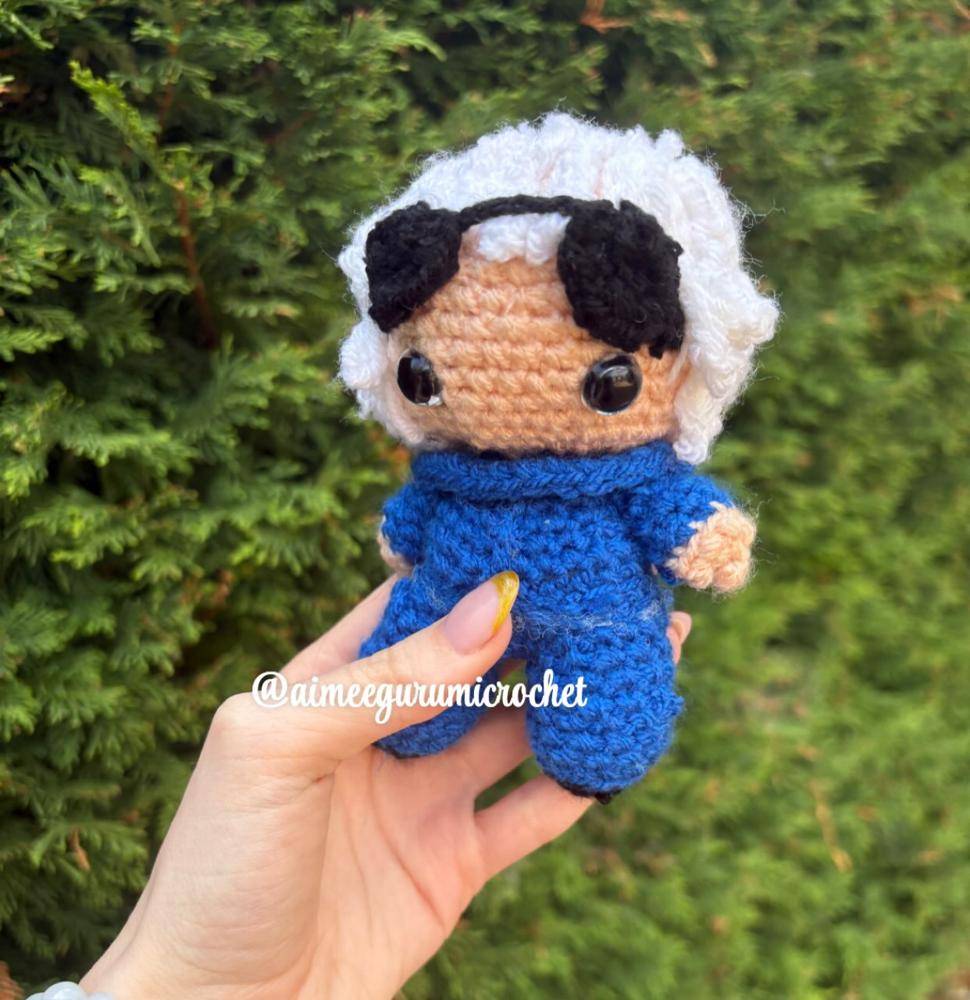Whimsical Crochet Fairy Godmother Amigurumi