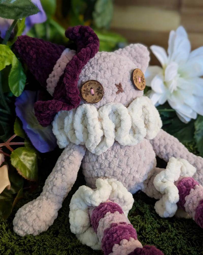 Whimsical Plush Crochet Character